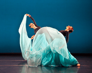 Dancer performing