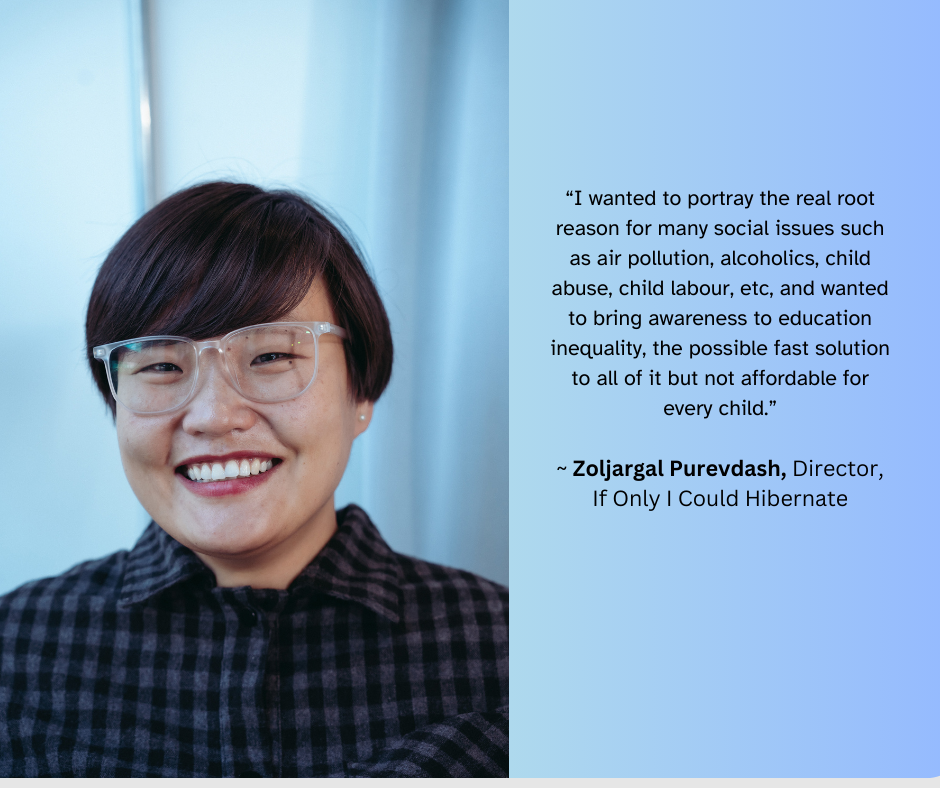 In Conversation – Zoljargal Purevdash on her film ‘If Only I Could Hibernate’ – Releases in UK & Irish cinemas on 19th April