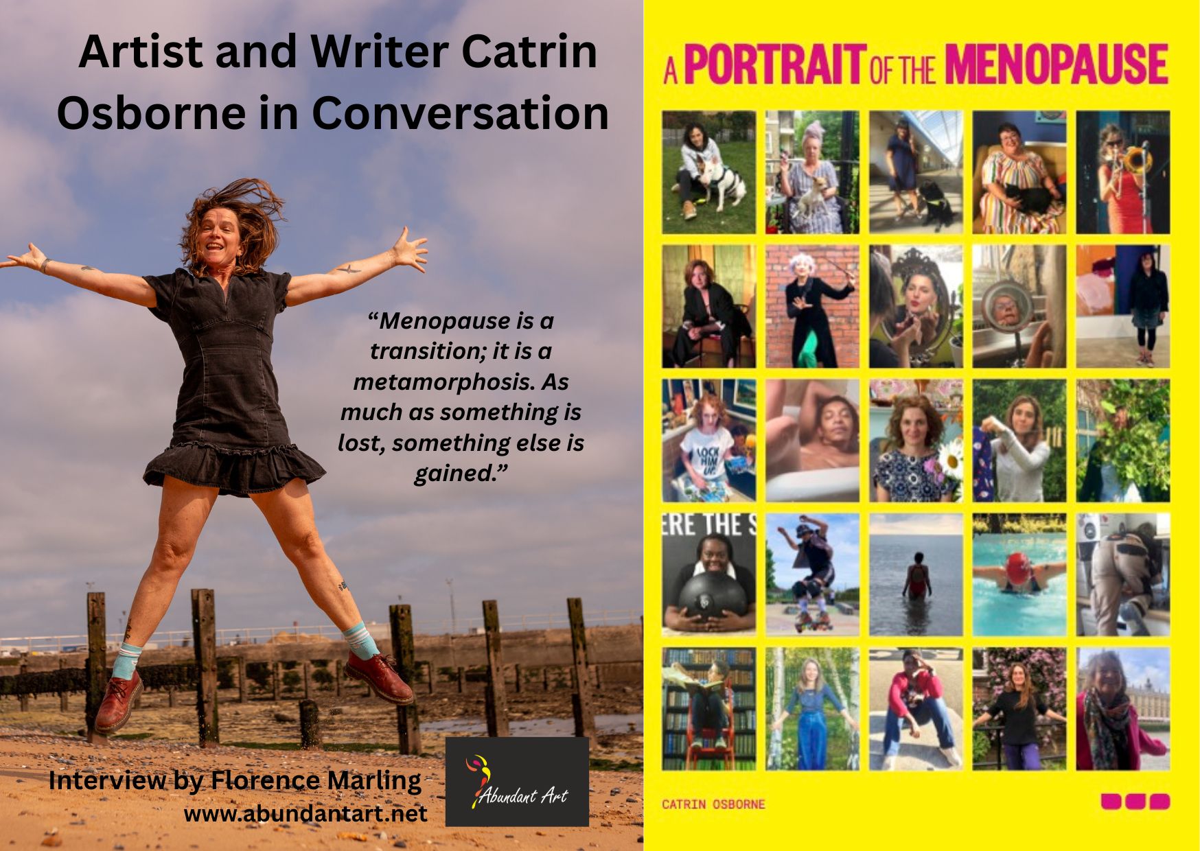 In Conversation – Artist and Writer Catrin Osborne on her ‘A Portrait of the Menopause’