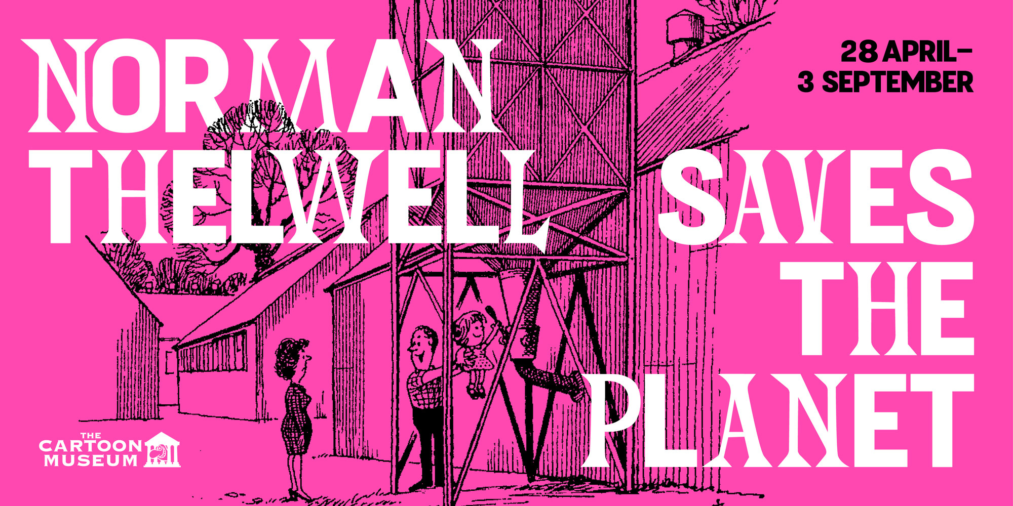 Norman Thelwell Saves the Planet-The Cartoon Museum, until 3 September