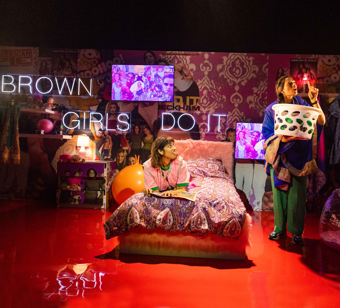 Review: Brown Girls Do It Too: Mama Told Me Not To Come – ‘The dynamic duo Poppy and Rubina dive into the complex realities of being a British South Asian woman’ – Soho Theatre, until 10 June