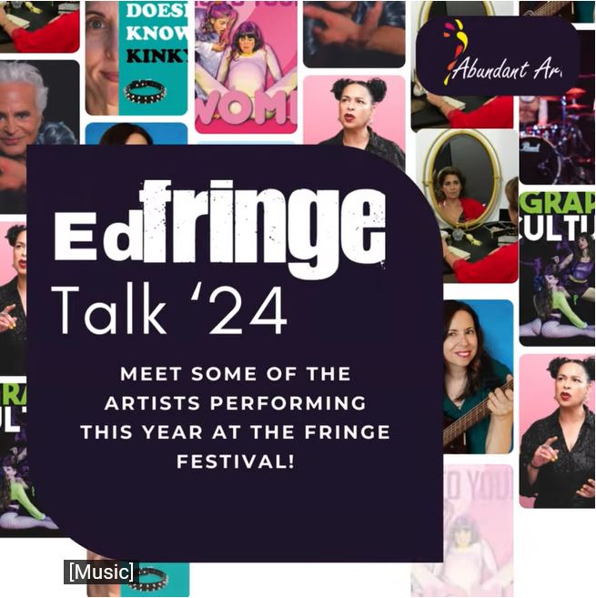 EdFringe Talk 2024 - 'Autism Mama' heart warming premiere at Edinburgh Fringe - Meet Josephine Lacey